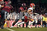3.Spielwoche der European League of Football (ELF) Season 2024 Madrid Bravos at Rhein Fire am 08.06.2024 im Stadion Niederrhein, 2a Lindnerstraße, Osterfeld, Oberhausen, North Rhine – Westphalia, 46149, Germany. Spiel Endstand 22 : 10. Bildnummer: 2024-06-08_0677 - Elf MadridBravosAtRheinFire