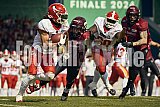 3.Spielwoche der European League of Football (ELF) Season 2024 Madrid Bravos at Rhein Fire am 08.06.2024 im Stadion Niederrhein, 2a Lindnerstraße, Osterfeld, Oberhausen, North Rhine – Westphalia, 46149, Germany. Spiel Endstand 22 : 10. Bildnummer: 2024-06-08_0680 - Elf MadridBravosAtRheinFire