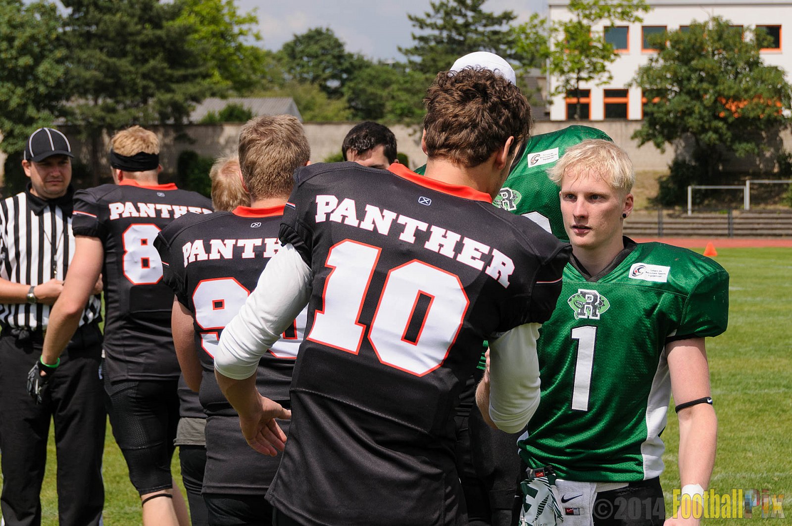 Düsseldorf Panther Prospects vs. Rheine Raptors - 15.06.2014 Düsseldorf Panther Prospects vs. Rheine Raptors (19:24) 