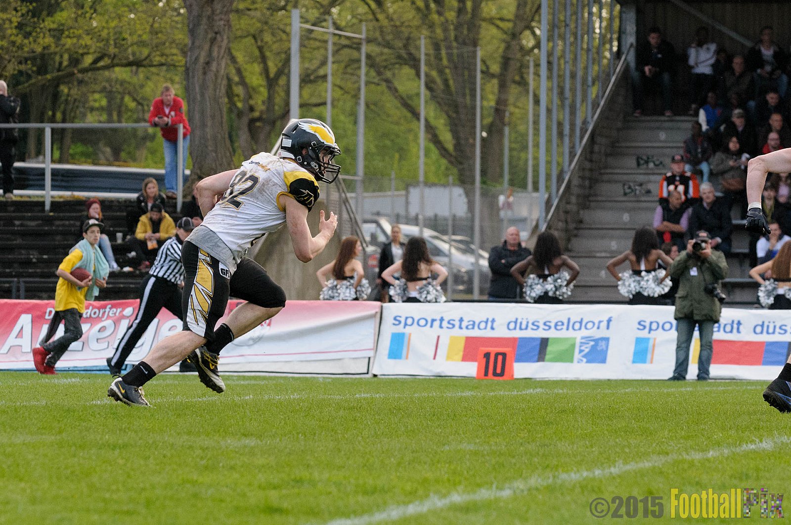 Düsseldorf Panther vs. Berlin Adler - 25.04.2015 GFL Nord: Düsseldorf Panther vs. Berlin Adler (30:0)