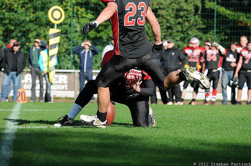 Wuppertal Greyhounds vs. Solingen Paladins II  - 07.10.2012 Wuppertal Greyhounds vs. Solingen Paladins II (6:21) 