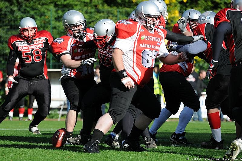 Wuppertal Greyhounds vs. Solingen Paladins II  - 07.10.2012 Wuppertal Greyhounds vs. Solingen Paladins II (6:21) 