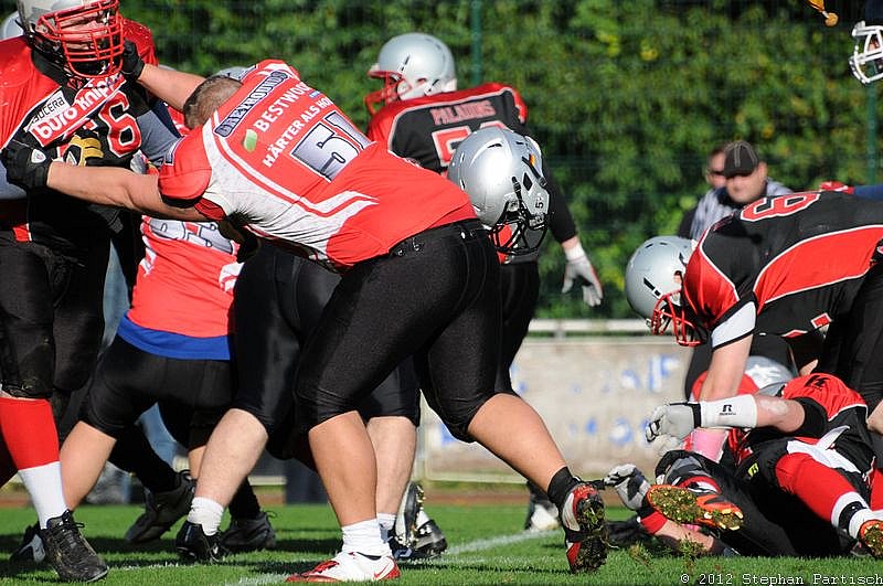 Wuppertal Greyhounds vs. Solingen Paladins II  - 07.10.2012 Wuppertal Greyhounds vs. Solingen Paladins II (6:21) 