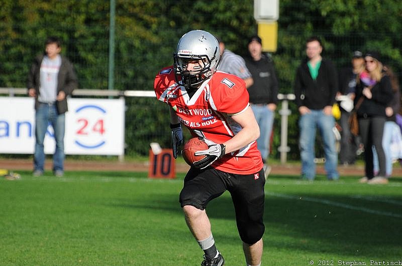 Wuppertal Greyhounds vs. Solingen Paladins II  - 07.10.2012 Wuppertal Greyhounds vs. Solingen Paladins II (6:21) 