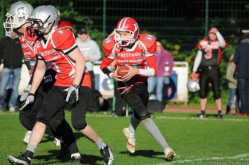 Wuppertal Greyhounds vs. Solingen Paladins II  - 07.10.2012 Wuppertal Greyhounds vs. Solingen Paladins II (6:21) 