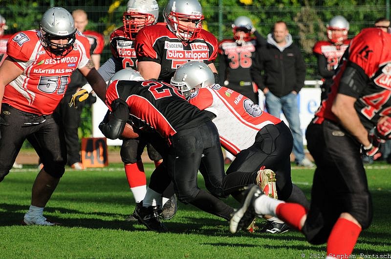 Wuppertal Greyhounds vs. Solingen Paladins II  - 07.10.2012 Wuppertal Greyhounds vs. Solingen Paladins II (6:21) 