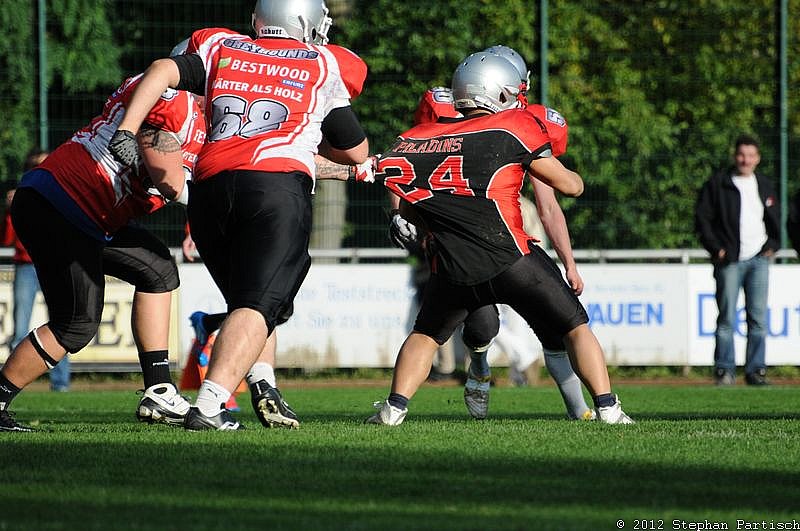 Wuppertal Greyhounds vs. Solingen Paladins II  - 07.10.2012 Wuppertal Greyhounds vs. Solingen Paladins II (6:21) 