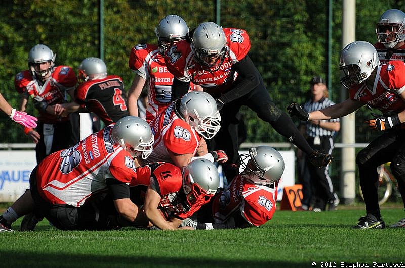 Wuppertal Greyhounds vs. Solingen Paladins II  - 07.10.2012 Wuppertal Greyhounds vs. Solingen Paladins II (6:21) 