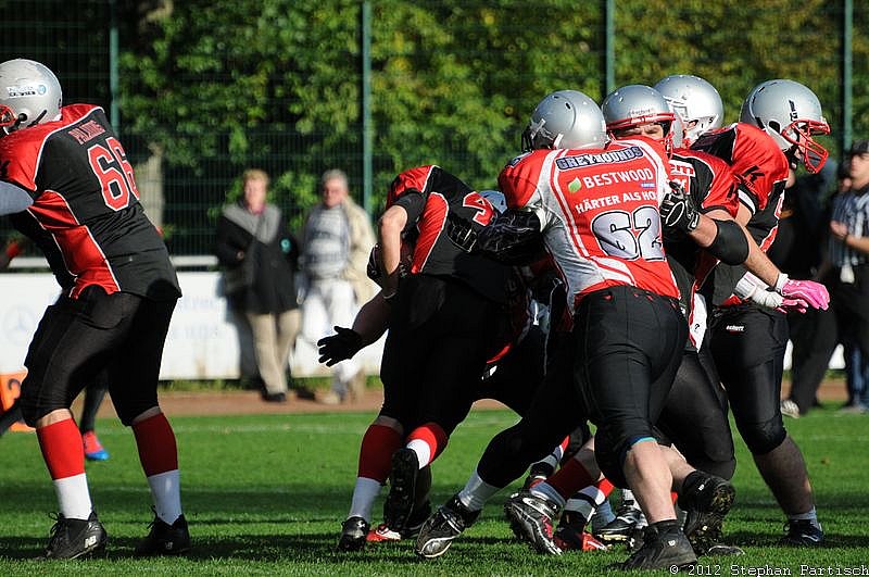 Wuppertal Greyhounds vs. Solingen Paladins II  - 07.10.2012 Wuppertal Greyhounds vs. Solingen Paladins II (6:21) 