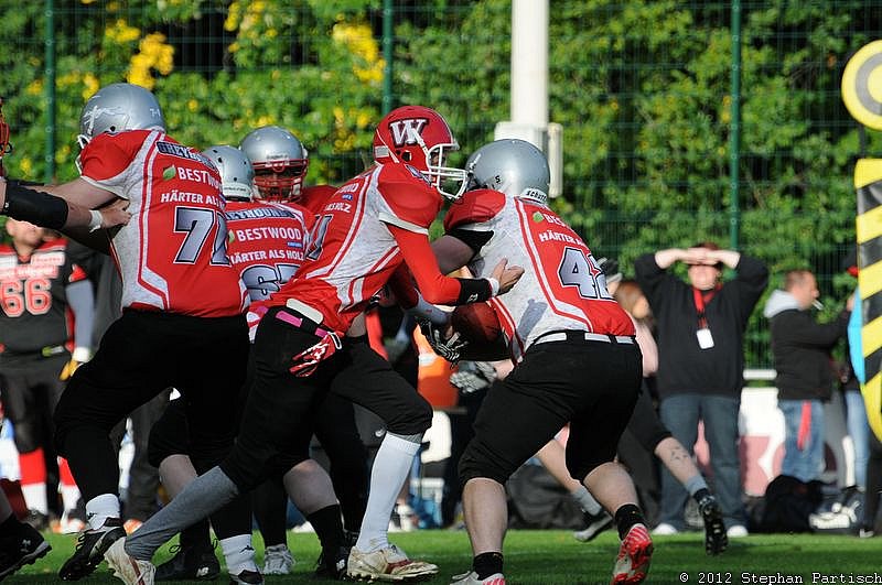 Wuppertal Greyhounds vs. Solingen Paladins II  - 07.10.2012 Wuppertal Greyhounds vs. Solingen Paladins II (6:21) 