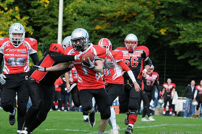 Wuppertal Greyhounds vs. Solingen Paladins II  - 07.10.2012 Wuppertal Greyhounds vs. Solingen Paladins II (6:21) 