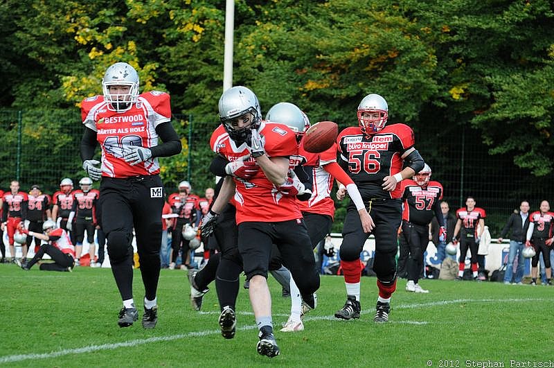 Wuppertal Greyhounds vs. Solingen Paladins II  - 07.10.2012 Wuppertal Greyhounds vs. Solingen Paladins II (6:21) 