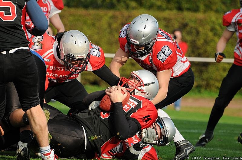 Wuppertal Greyhounds vs. Solingen Paladins II  - 07.10.2012 Wuppertal Greyhounds vs. Solingen Paladins II (6:21) 