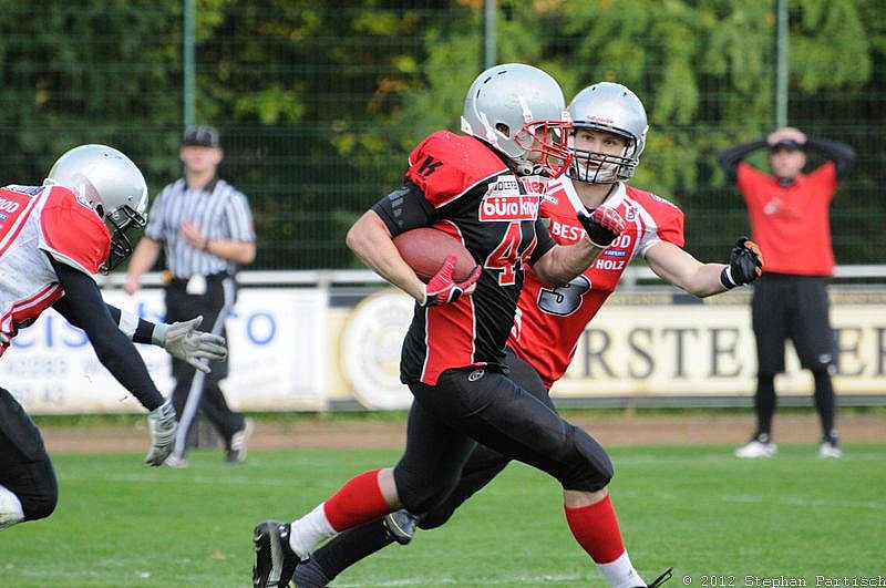 Wuppertal Greyhounds vs. Solingen Paladins II  - 07.10.2012 Wuppertal Greyhounds vs. Solingen Paladins II (6:21) 