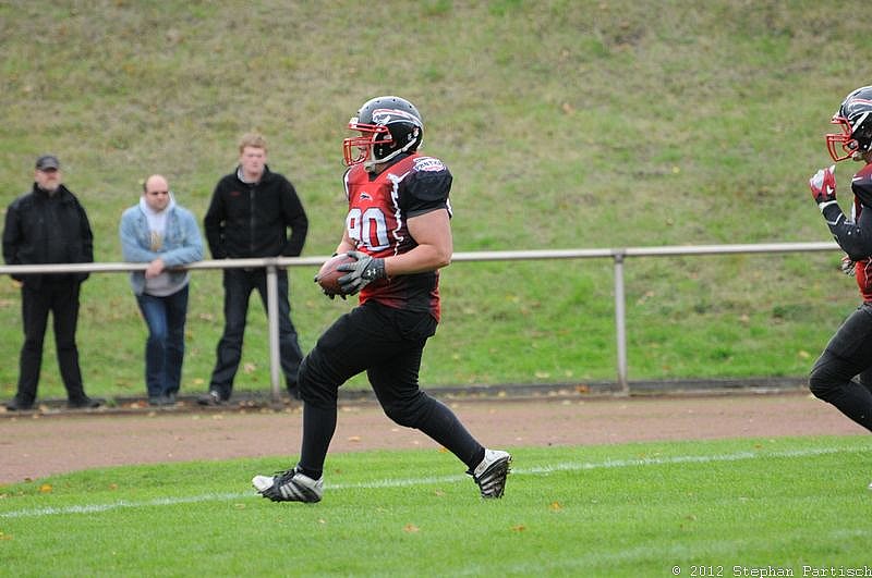 Rheine Raptors vs. Dsseldorf Panther II - 14.10.2012 Relegationsspiel: Rheine Raptors vs. Düsseldorf Panther II (32:41)
