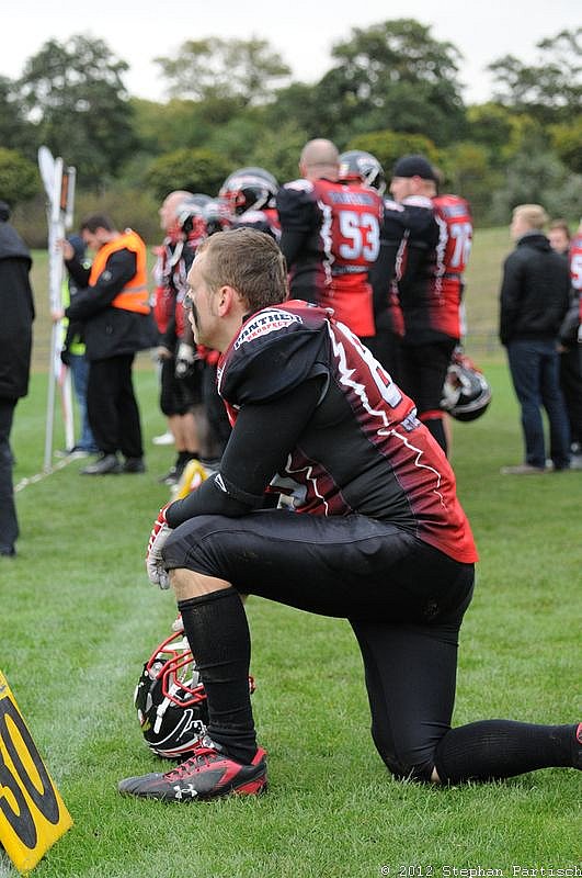 Rheine Raptors vs. Dsseldorf Panther II - 14.10.2012 Relegationsspiel: Rheine Raptors vs. Düsseldorf Panther II (32:41)