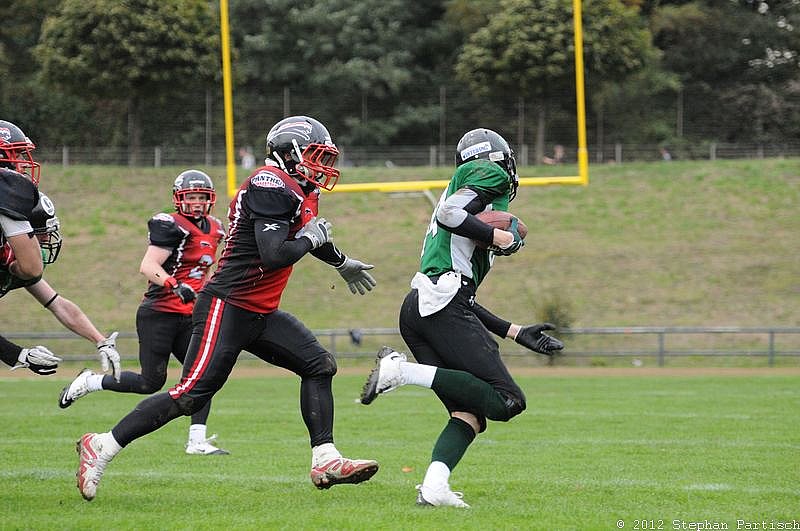 Rheine Raptors vs. Dsseldorf Panther II - 14.10.2012 Relegationsspiel: Rheine Raptors vs. Düsseldorf Panther II (32:41)