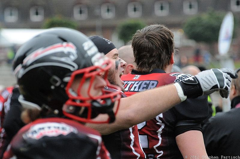 Rheine Raptors vs. Dsseldorf Panther II - 14.10.2012 Relegationsspiel: Rheine Raptors vs. Düsseldorf Panther II (32:41)