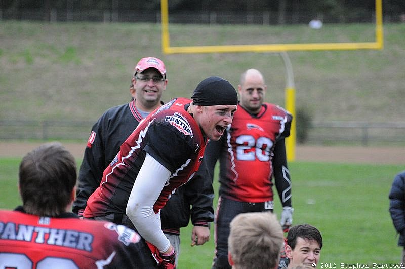 Rheine Raptors vs. Dsseldorf Panther II - 14.10.2012 Relegationsspiel: Rheine Raptors vs. Düsseldorf Panther II (32:41)