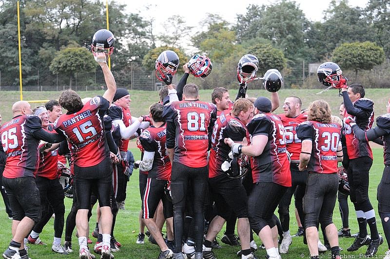Rheine Raptors vs. Dsseldorf Panther II - 14.10.2012 Relegationsspiel: Rheine Raptors vs. Düsseldorf Panther II (32:41)
