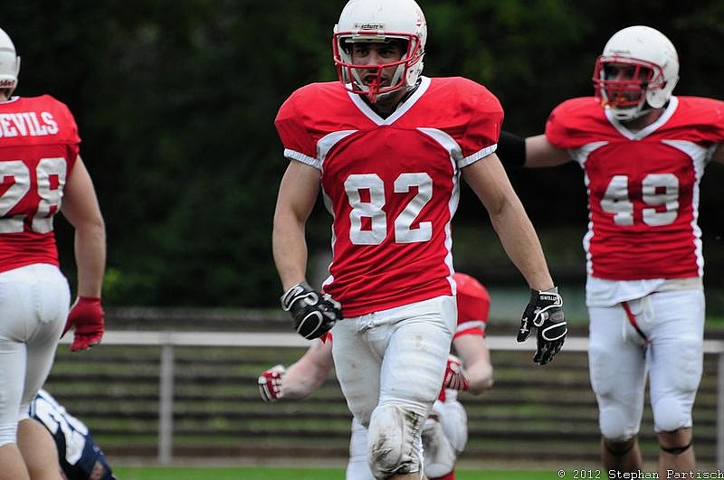 Gelsenkirchen Devils vs Recklinghausen Chargers - 20.10.2012 Gelsenkirchen Devils vs. Recklinghausen Chargers (27:7) 