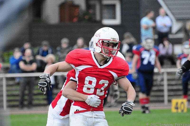 Gelsenkirchen Devils vs Recklinghausen Chargers - 20.10.2012 Gelsenkirchen Devils vs. Recklinghausen Chargers (27:7) 