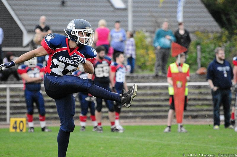 Gelsenkirchen Devils vs Recklinghausen Chargers - 20.10.2012 Gelsenkirchen Devils vs. Recklinghausen Chargers (27:7) 