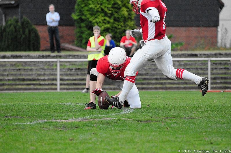 Gelsenkirchen Devils vs Recklinghausen Chargers - 20.10.2012 Gelsenkirchen Devils vs. Recklinghausen Chargers (27:7) 