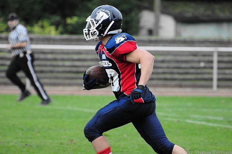 Gelsenkirchen Devils vs Recklinghausen Chargers - 20.10.2012 Gelsenkirchen Devils vs. Recklinghausen Chargers (27:7) 