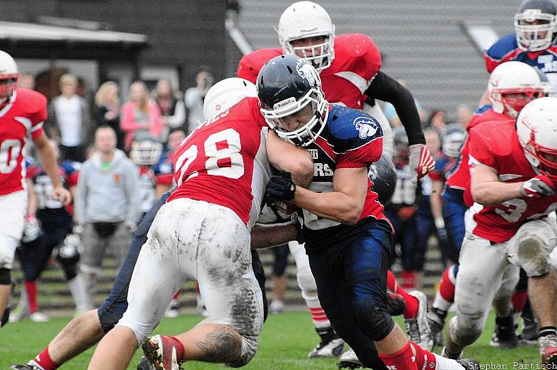 Gelsenkirchen Devils vs Recklinghausen Chargers - 20.10.2012 Gelsenkirchen Devils vs. Recklinghausen Chargers (27:7) 