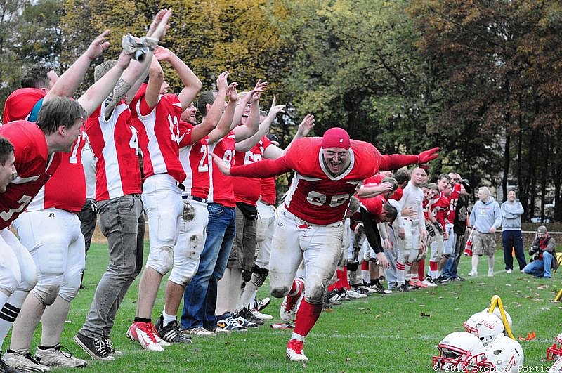 Gelsenkirchen Devils vs Recklinghausen Chargers - 20.10.2012 Gelsenkirchen Devils vs. Recklinghausen Chargers (27:7) 
