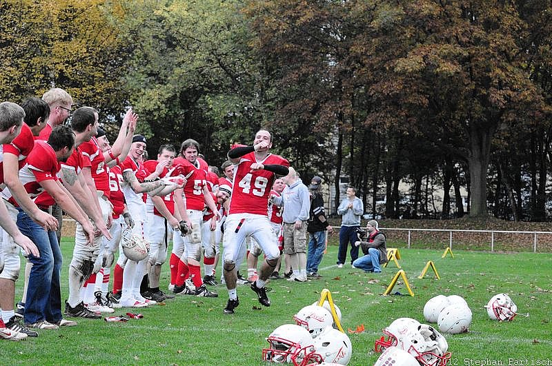 Gelsenkirchen Devils vs Recklinghausen Chargers - 20.10.2012 Gelsenkirchen Devils vs. Recklinghausen Chargers (27:7) 