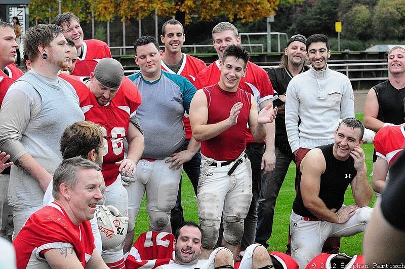 Gelsenkirchen Devils vs Recklinghausen Chargers - 20.10.2012 Gelsenkirchen Devils vs. Recklinghausen Chargers (27:7) 