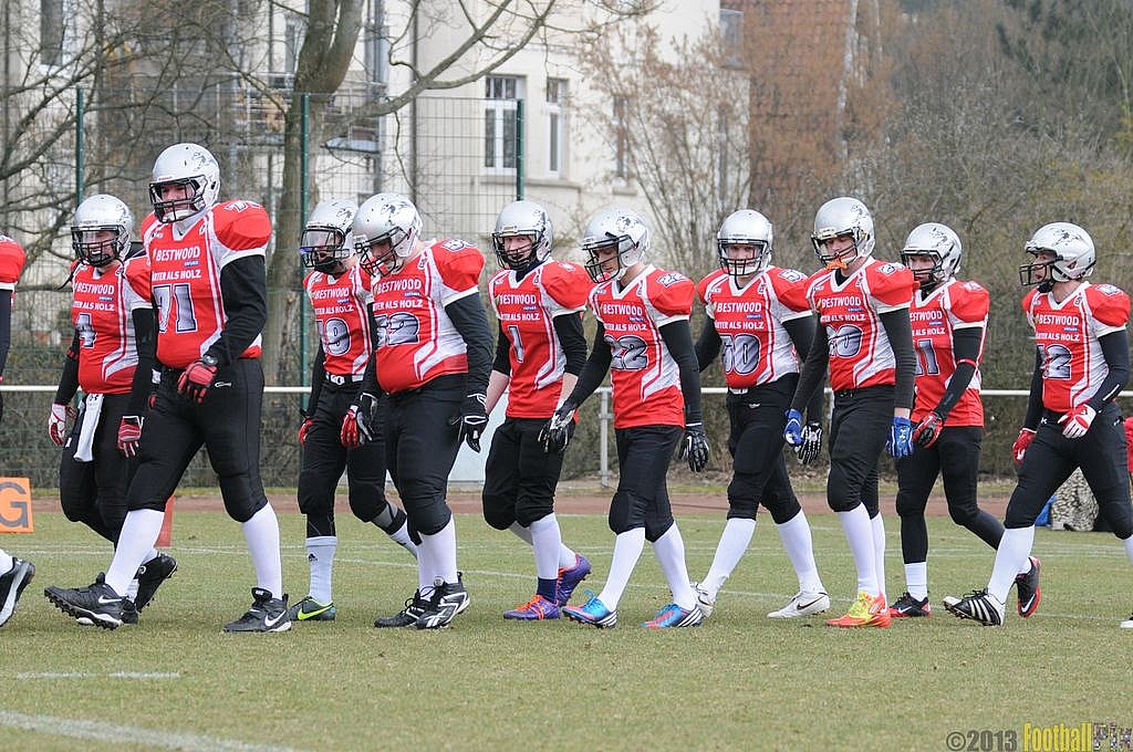 Vorbereitungsspiel Saison 2013, Wupper Bowl - 30.03.2013 Off-Season Game: "Wupper Bowl 2013" 