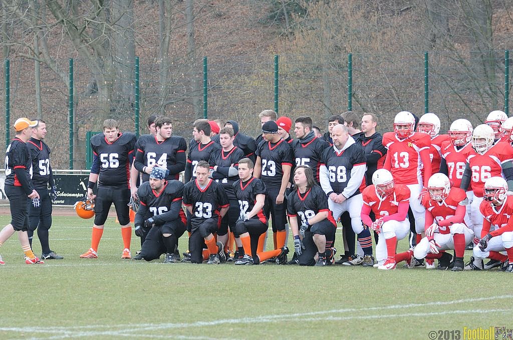 Vorbereitungsspiel Saison 2013, Wupper Bowl - 30.03.2013 Off-Season Game: "Wupper Bowl 2013" 