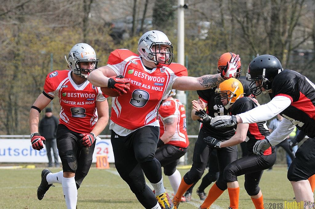 Vorbereitungsspiel Saison 2013, Wupper Bowl - 30.03.2013 Off-Season Game: "Wupper Bowl 2013" 