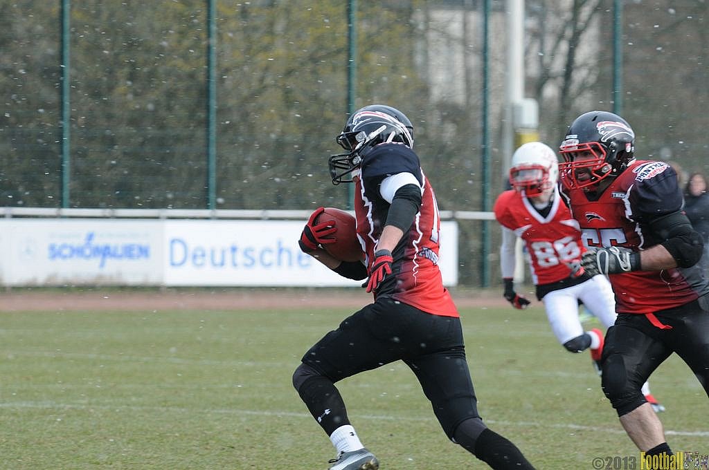 Vorbereitungsspiel Saison 2013, Wupper Bowl - 30.03.2013 Off-Season Game: "Wupper Bowl 2013" 