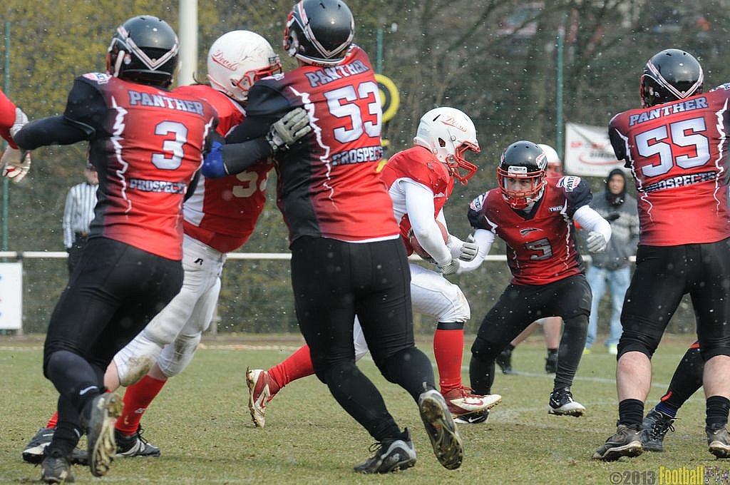 Vorbereitungsspiel Saison 2013, Wupper Bowl - 30.03.2013 Off-Season Game: "Wupper Bowl 2013" 