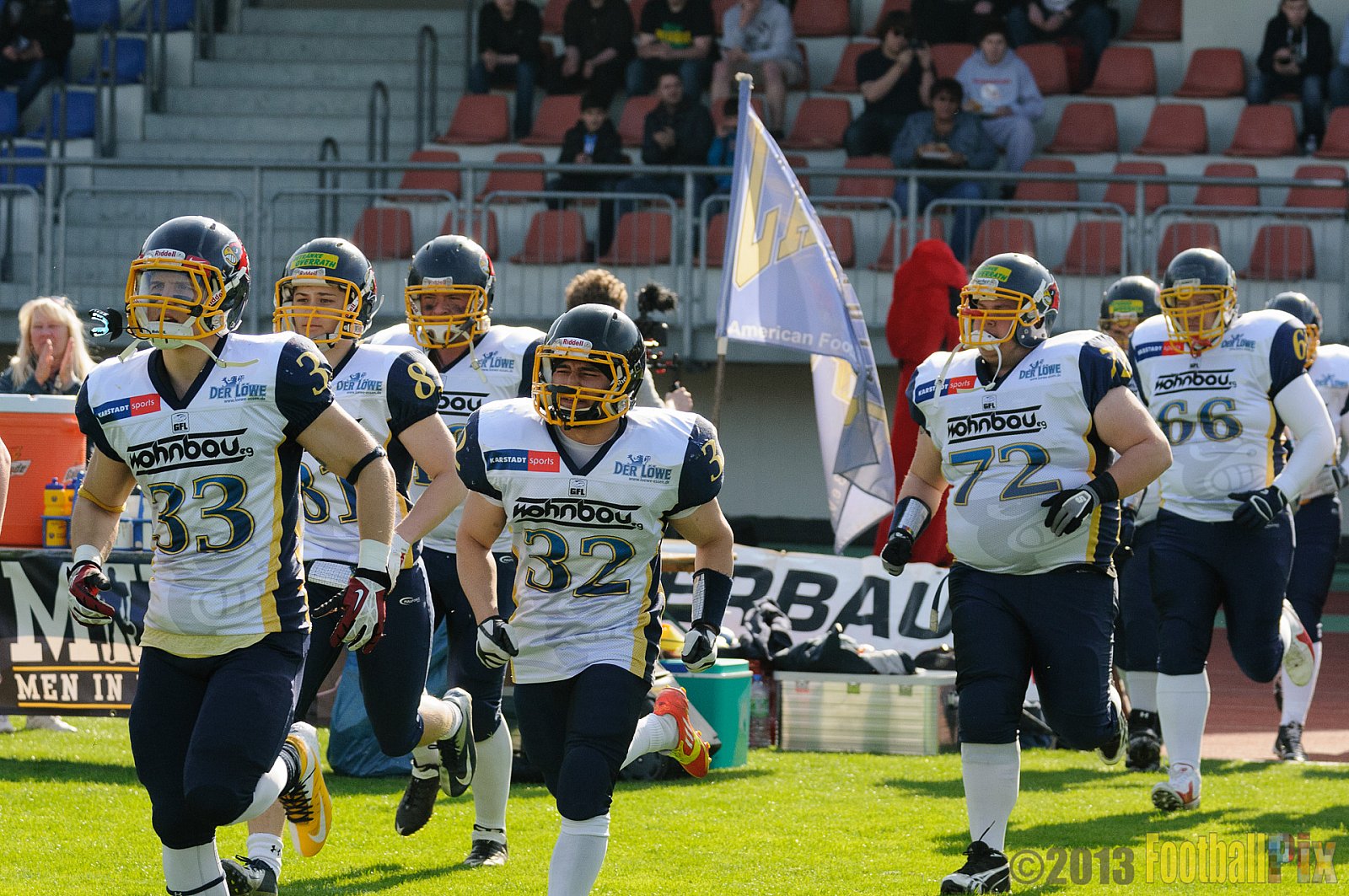 Essen Assindia Cardinals vs. Bochum Cadets - 20.04.2013 Essen Assindia Cardinals vs. Bochum Cadets (54:13) 