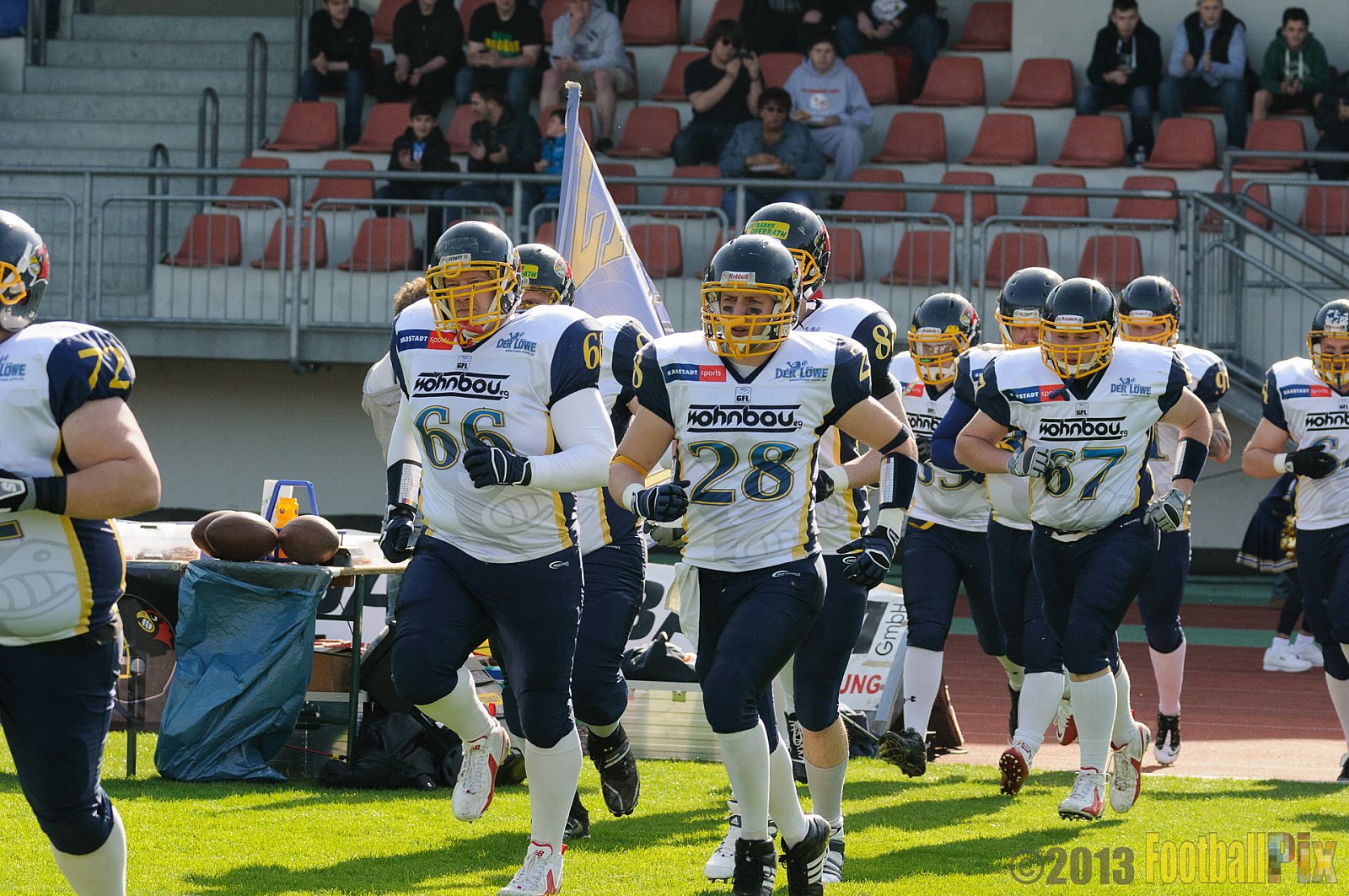 Essen Assindia Cardinals vs. Bochum Cadets - 20.04.2013 Essen Assindia Cardinals vs. Bochum Cadets (54:13) 