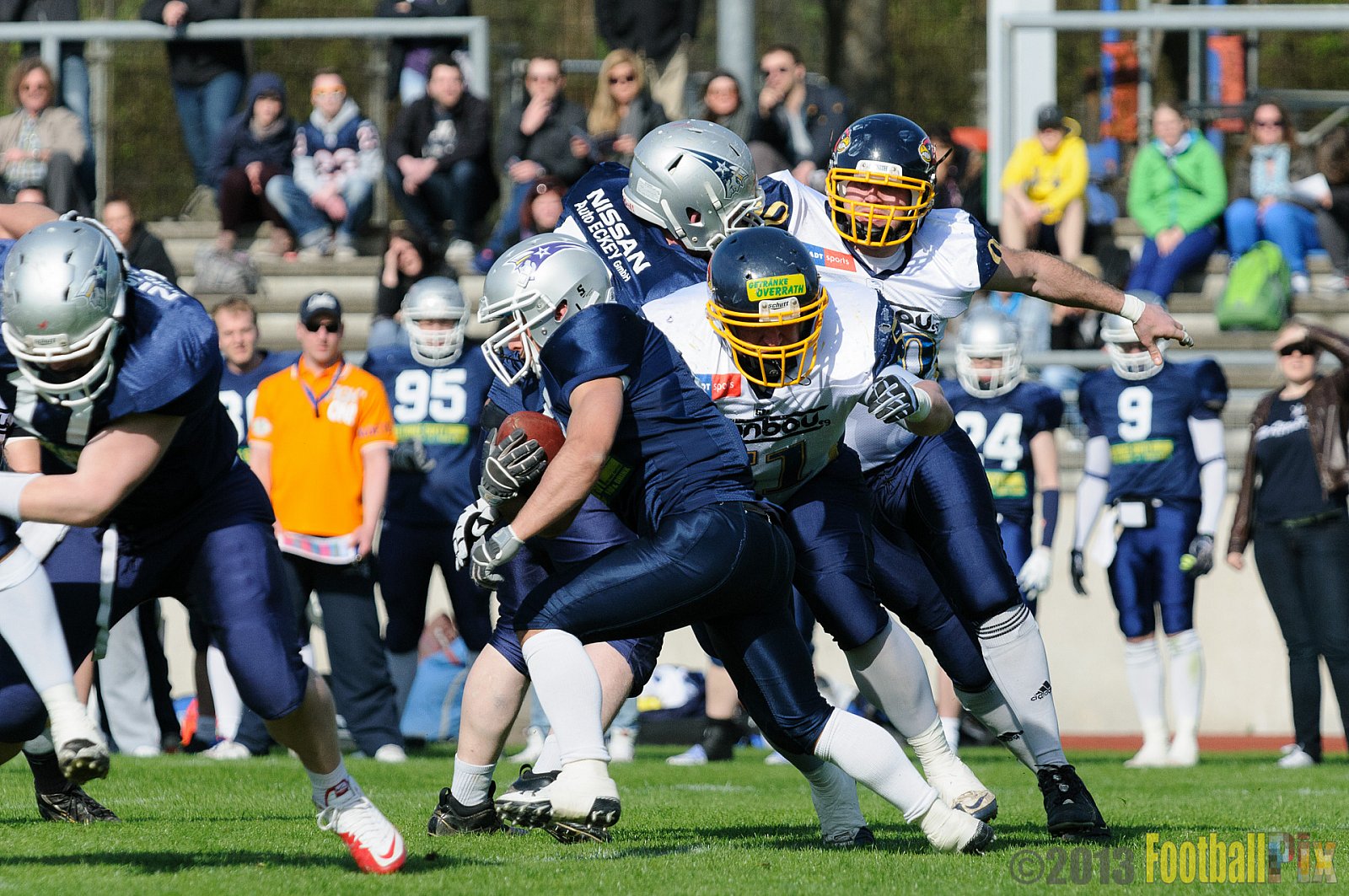 Essen Assindia Cardinals vs. Bochum Cadets - 20.04.2013 Essen Assindia Cardinals vs. Bochum Cadets (54:13) 