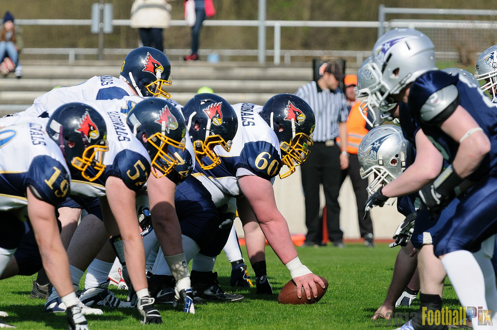 Essen Assindia Cardinals vs. Bochum Cadets - 20.04.2013 Essen Assindia Cardinals vs. Bochum Cadets (54:13) 
