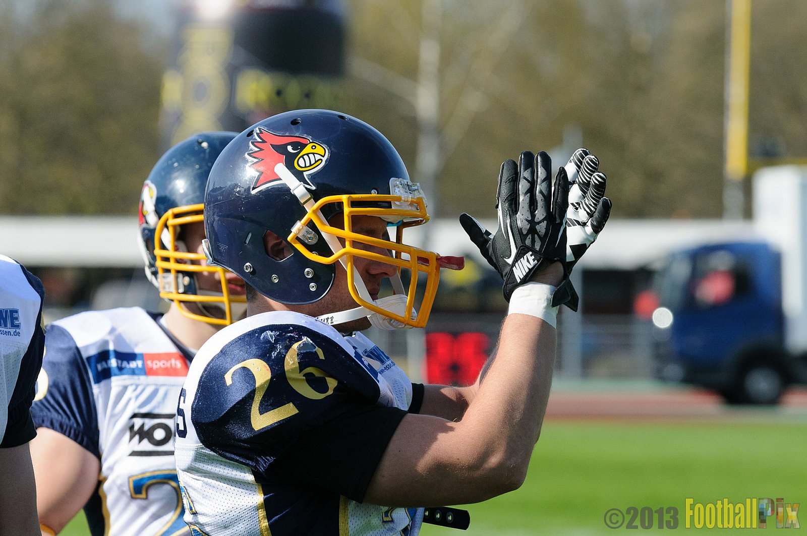 Essen Assindia Cardinals vs. Bochum Cadets - 20.04.2013 Essen Assindia Cardinals vs. Bochum Cadets (54:13) 