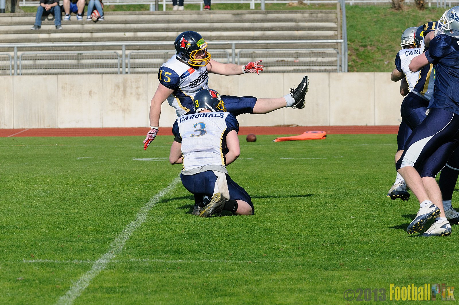 Essen Assindia Cardinals vs. Bochum Cadets - 20.04.2013 Essen Assindia Cardinals vs. Bochum Cadets (54:13) 
