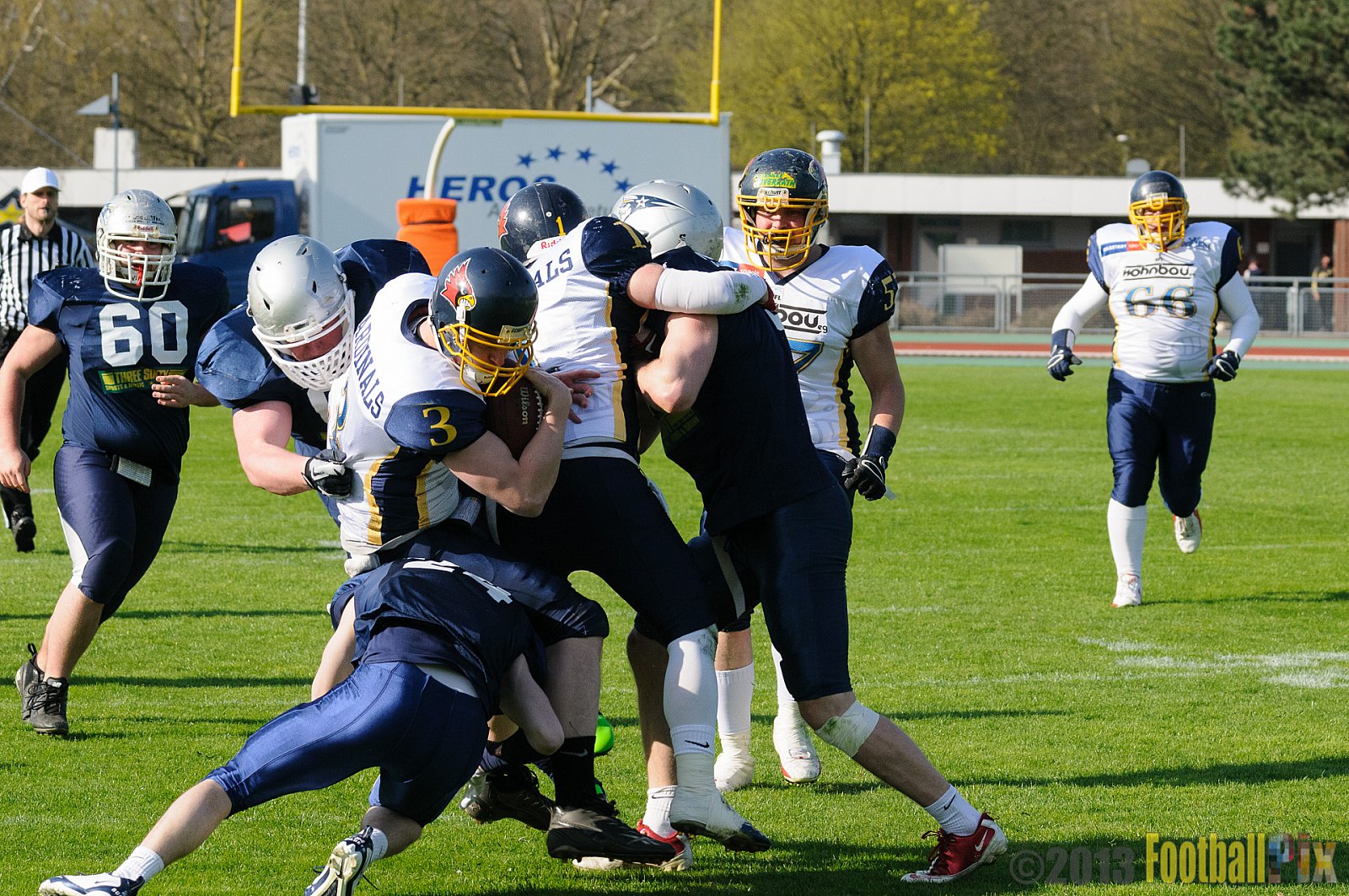 Essen Assindia Cardinals vs. Bochum Cadets - 20.04.2013 Essen Assindia Cardinals vs. Bochum Cadets (54:13) 