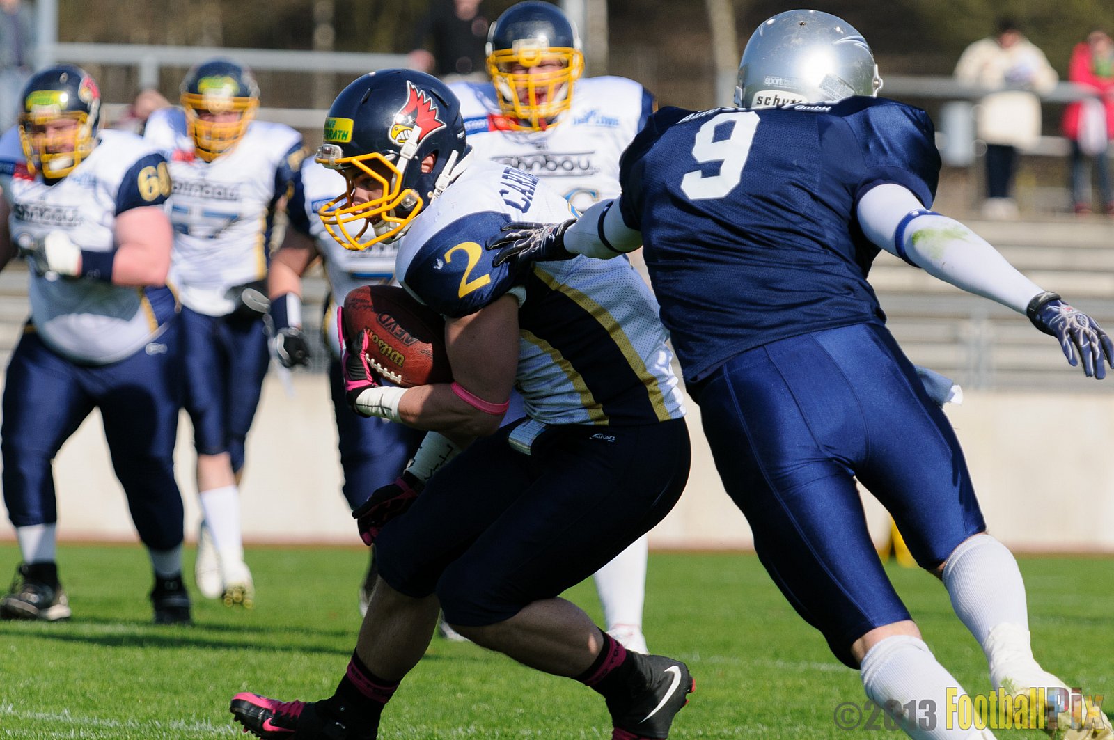 Essen Assindia Cardinals vs. Bochum Cadets - 20.04.2013 Essen Assindia Cardinals vs. Bochum Cadets (54:13) 
