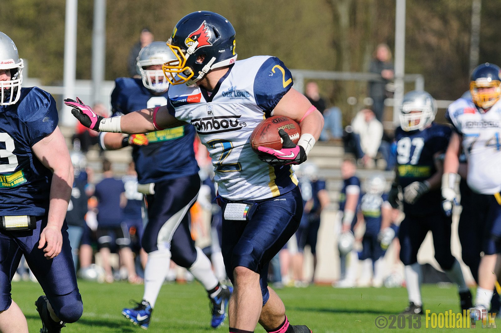 Essen Assindia Cardinals vs. Bochum Cadets - 20.04.2013 Essen Assindia Cardinals vs. Bochum Cadets (54:13) 