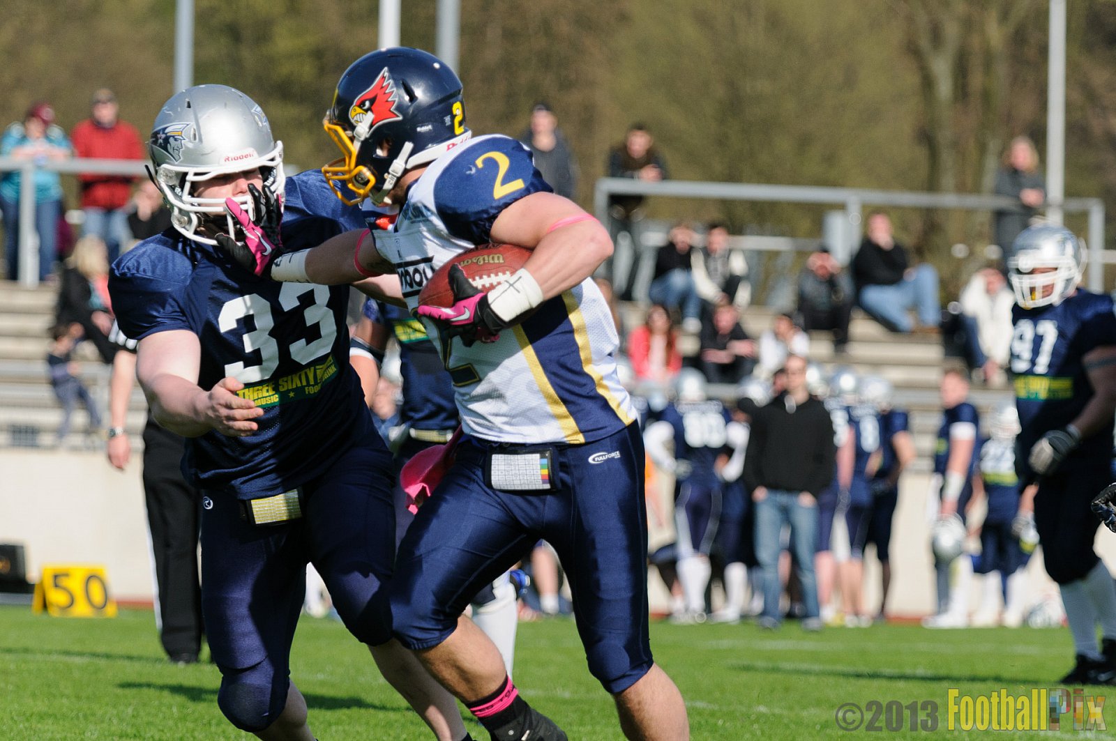 Essen Assindia Cardinals vs. Bochum Cadets - 20.04.2013 Essen Assindia Cardinals vs. Bochum Cadets (54:13) 