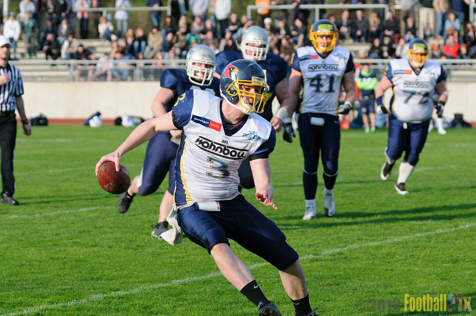 Essen Assindia Cardinals vs. Bochum Cadets - 20.04.2013 Essen Assindia Cardinals vs. Bochum Cadets (54:13) 