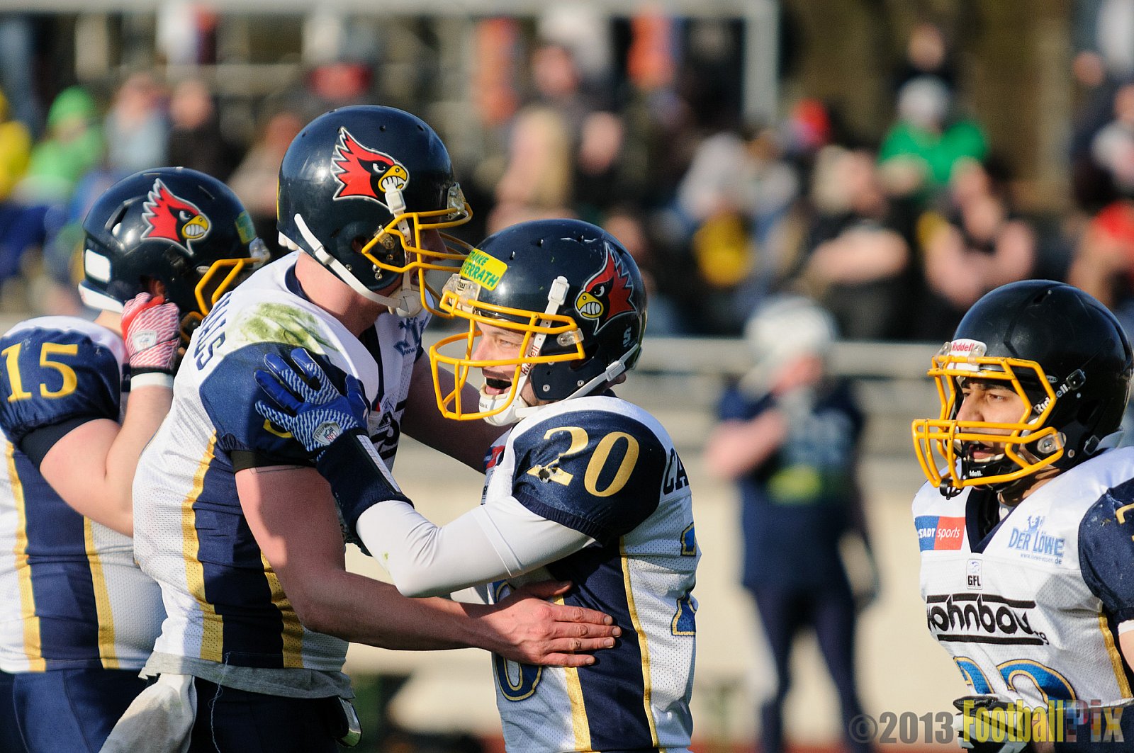 Essen Assindia Cardinals vs. Bochum Cadets - 20.04.2013 Essen Assindia Cardinals vs. Bochum Cadets (54:13) 
